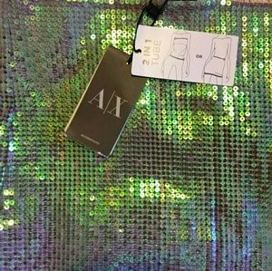 Armani Exchange Sequin Tube 2 in 1
